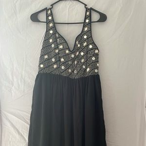 Short homecoming dress with beading
